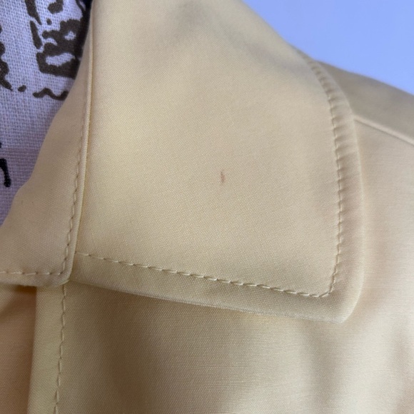 The Limited Light Yellow Trench Coat NWT’s. Medium. - Picture 3 of 11